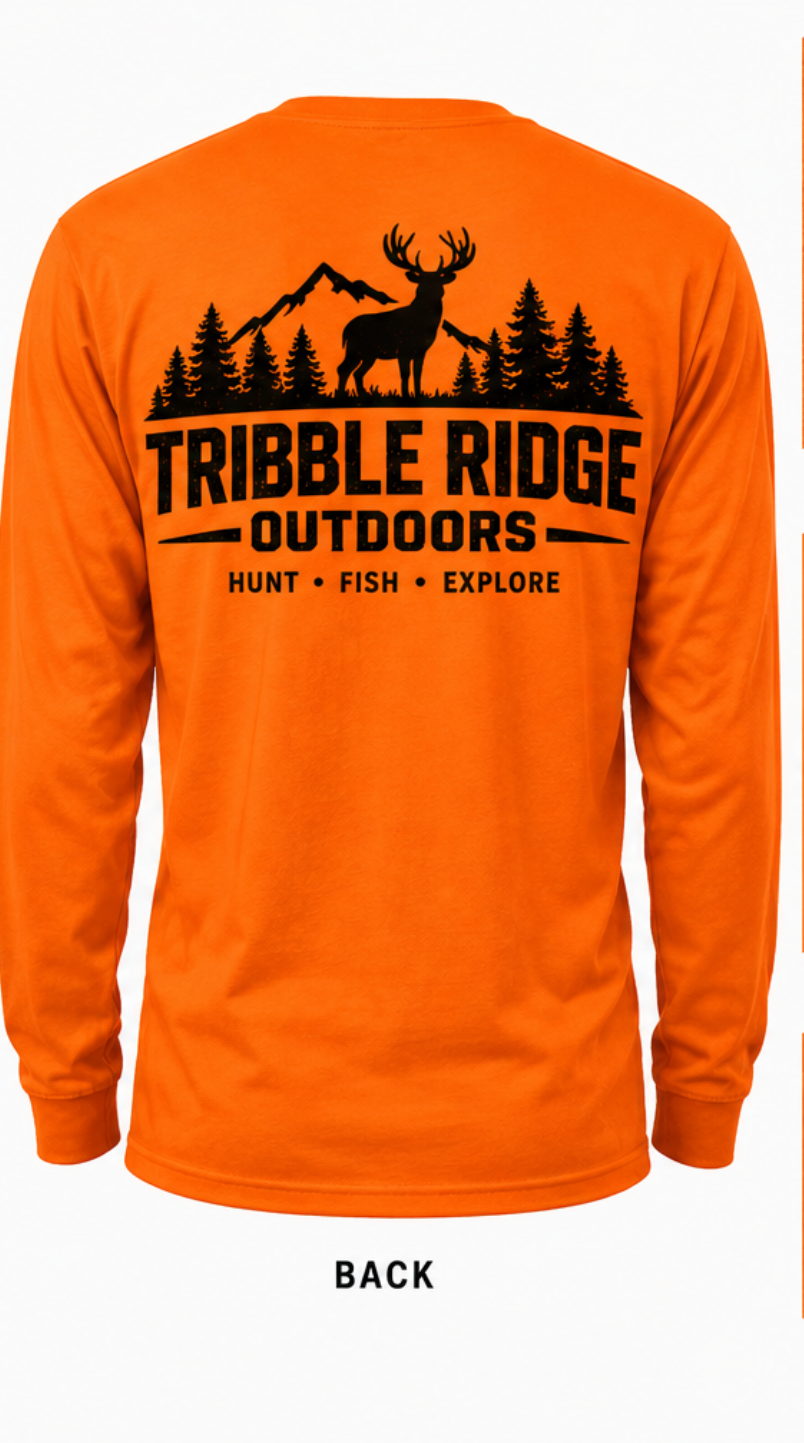 Tribble Ridge Outdoors Blaze Orange Hunting Long Sleeve