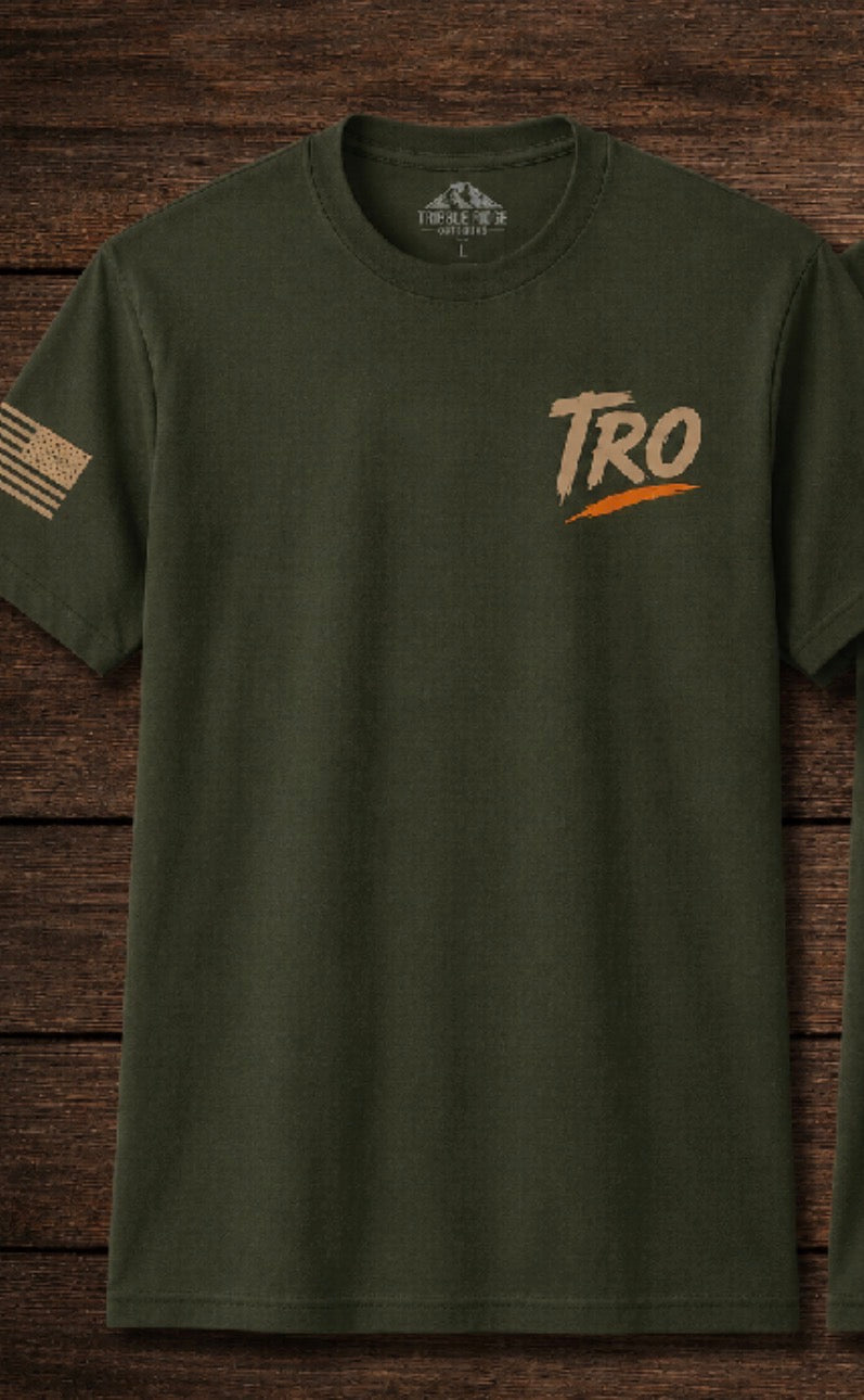 Tribble Ridge Outdoors™ Signature Military Green T-Shirt