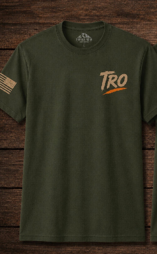 Tribble Ridge Outdoors™ Signature Military Green T-Shirt